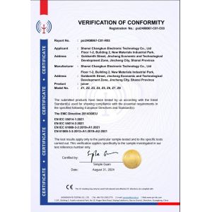 Shanghai Yunpengfei Trading Co., Ltd Certifications