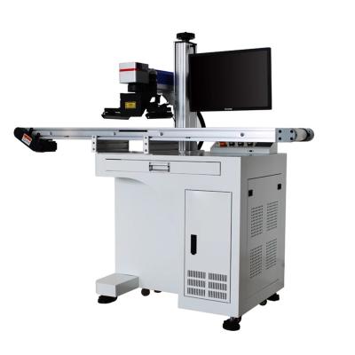 High Power Co2 Laser Marker 20W 3D Laser Marking Machine For Wood Paper