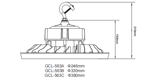 29000 светов СИД залива люменов 200W 6500K промышленных высоких