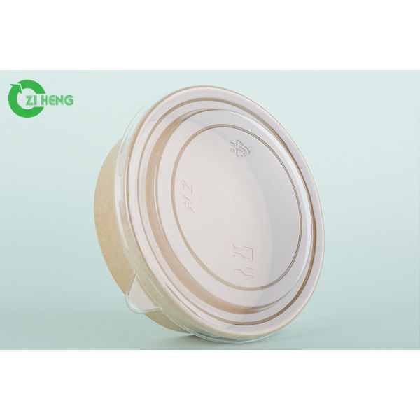 Waterproof 36oz Disposable Paper Bowls With Lids