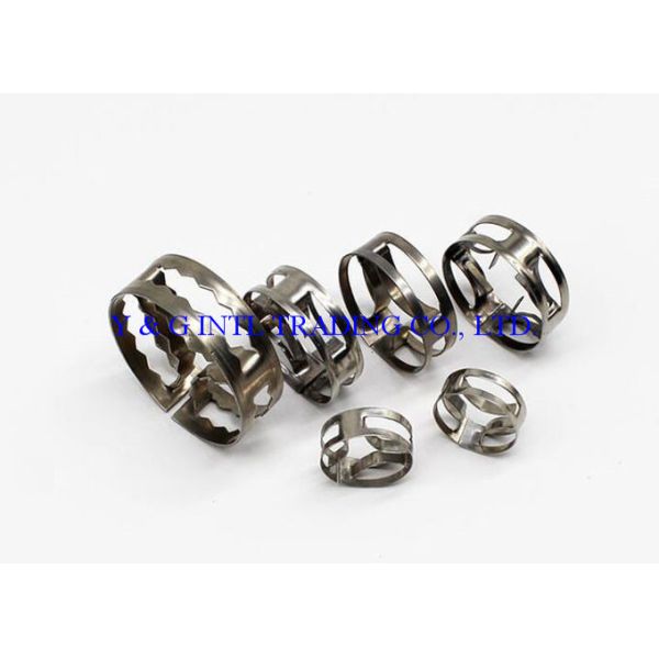 12-120mm Diameter Metal Random Packing Effective Cold And Heat Resistance