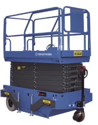 A altura máxima 10m Scissor o elevador com plataforma opcional motorizada da extensão da capacidade de carga 300kg do dispositivo