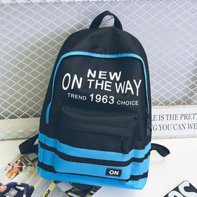 Schoolbag female han edition hits color street backpacks college wind schoolbag canvas backpack leisure computer bag