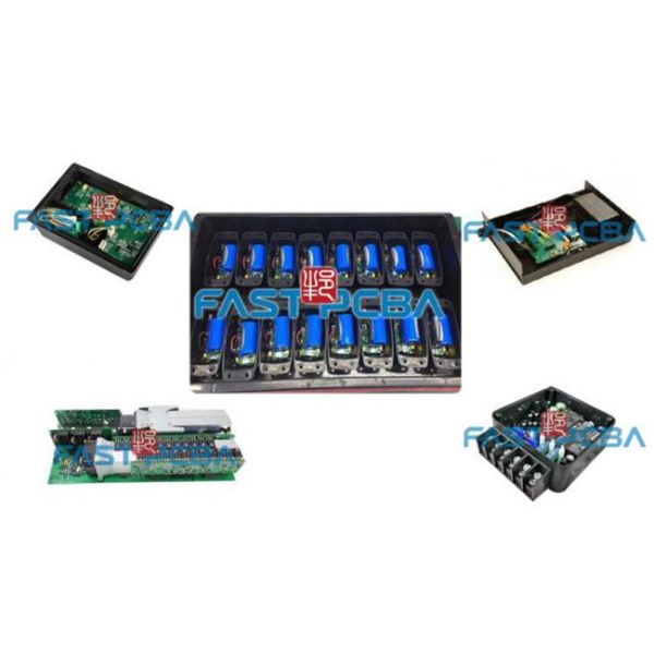 собрание строения коробки PCB монтажной платы радиотехнической схемы FR4 толщины 4mm