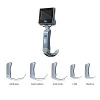 Stainless Steel Video Laryngoscope For Anesthesiology Surgery 32GB High Speed Card