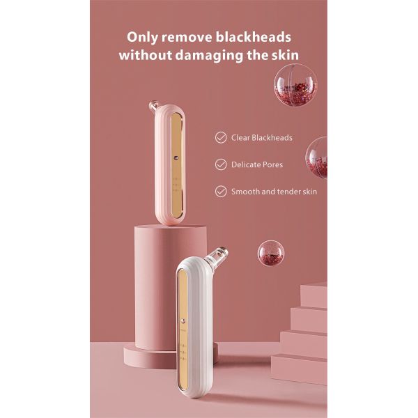 Mini Vacuum Blackhead Remover Pore Cleaner Deeply Extracts Dirt And Oil From Pores Helps Improve Enlarged Pores