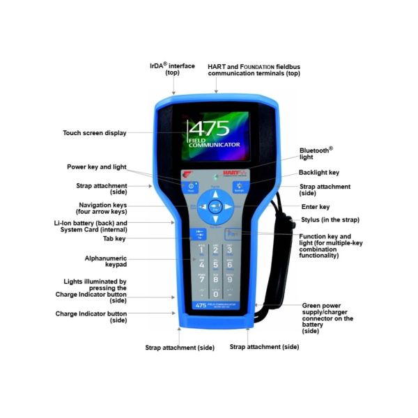 Inventory Stock Original Color Screen HART475 Communicator With LCD DiSplay