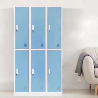 Casier en acier 0.6mm de porte des casiers 6 en métal de meubles d'hôpital profondément universels