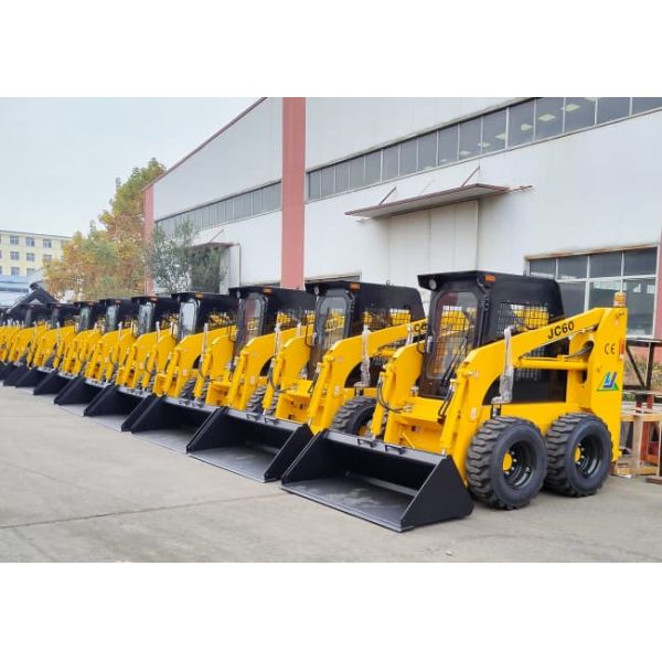45кв. Скид-стейдер JC60 с 0,4cbm Bucket Hot Sale в Зимбабве