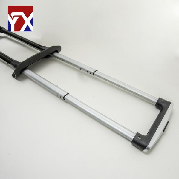 Cheap and durable telescopic luggage trolley 3 sections for bag accessories