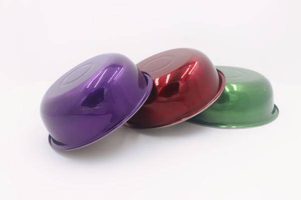 3pcs  Popular selling colorful bird feeder Jar stainless steel feeding bowl