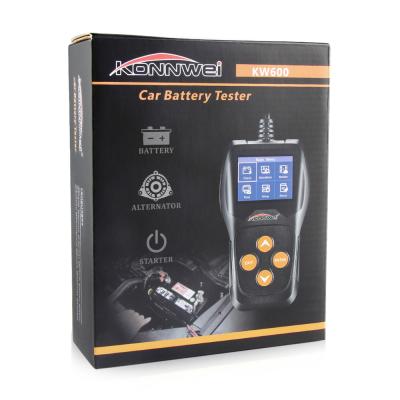 Verificador automotivo aumentado da carga da bateria para baterias inundadas regulares de 12V 100-2000 CCA