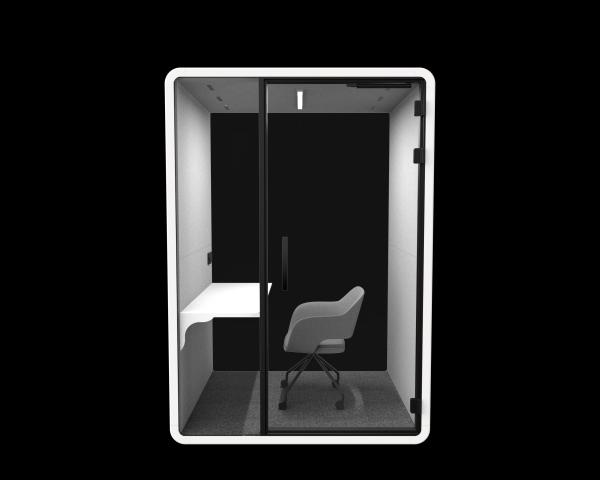Sala de reuniones de oficina para 2 personas Sala de reuniones de teléfono de venta caliente portable Telefono personal Espacio de trabajo privado Sala de reuniones dormitorio de oficina móvil
