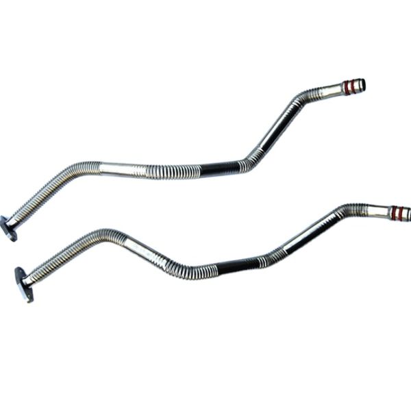 3975076 Excavator Engine Parts Hyundai Turbo Oil Drain Pipe