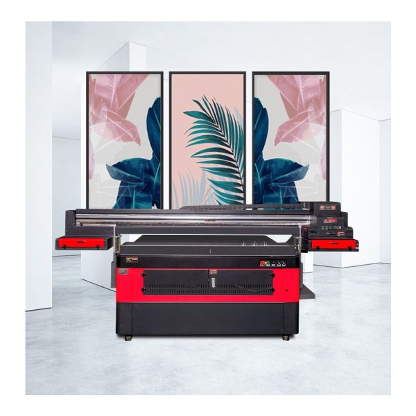 High Accuracy UV Flatbed Printer For Printing On Ceramic Tiles Glass Wood Metal PVC