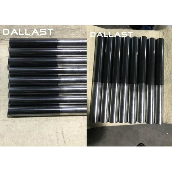 Accessories Ceramic Chrome Plated Rod For Hydraulic Oil / Pneumatic Cylinder