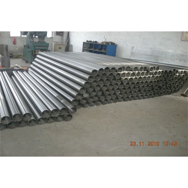 Anti Corrosion SS304 Diameter 219mm Johnson Wire Water Well Screen Pipe 80 Bars 8