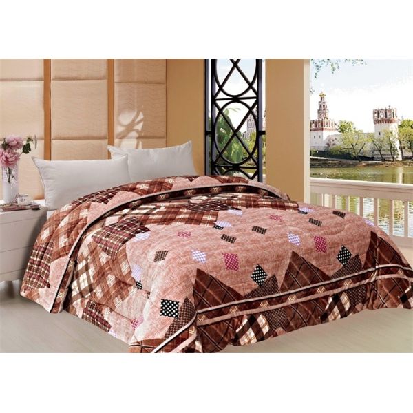 Geometric Design Winter Quilt Sets Stitching 180x240cm 220x240cm multiple Sizes