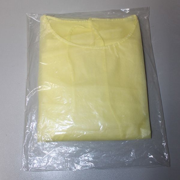 S-4XL Disposable Medical Isolation Gown Waterproof Sms Material Gowns