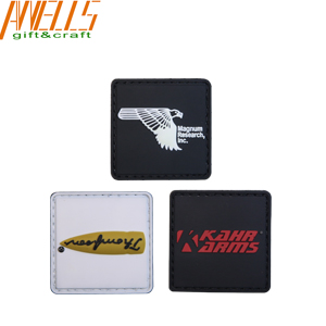 Washable Morale PVC Patch Fade Proof Iron On Flexible Shrink Proof