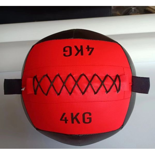 PU Weighted Medicine Ball For Fitness Exercise Soft Wall Ball 1-10KG Gym Power Training