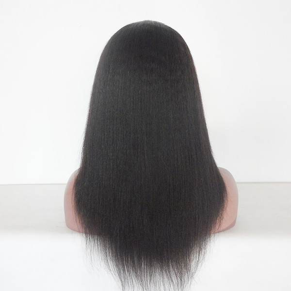 Yaki style 130% density full lace wig/ lace front wig remy human hair