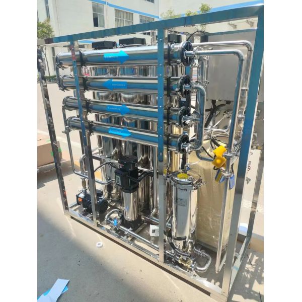 1TPH 3xSS304 Tanks Reverse Osmosis Water Plant For Sell Water
