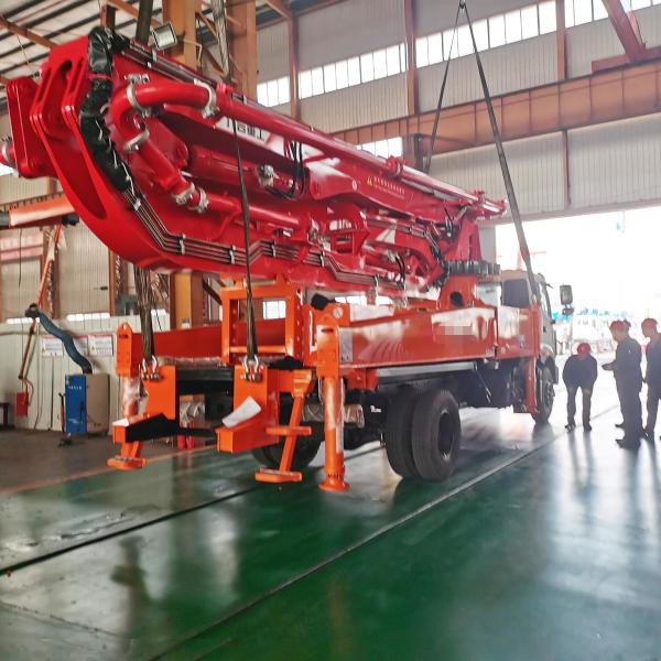 Truck Concrete Boom Pump JIUHE Brand 38m Concrete Boom Pump Without Truck