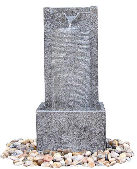 Faux Stone Tablet Cascading Water Fountains , Contemporary Garden Fountains 