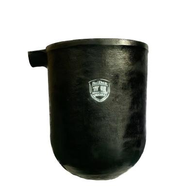 Chemical Stability Aluminum Melting Crucible Round Heat Insulation