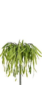 Spinulosa Fern Plants Bushes Fake Shrubs Greenery Plants Faux Fern Snakewood Outdoors UV Resistant Garden Plants