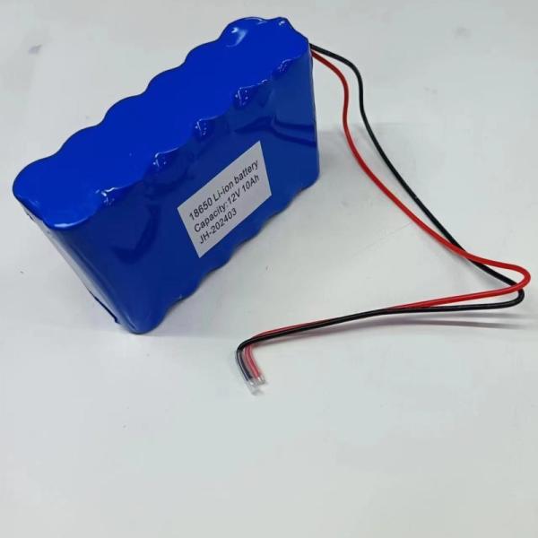 Custom Battery Pack 12V 10Ah 18650 3cells in series 4 in parallel