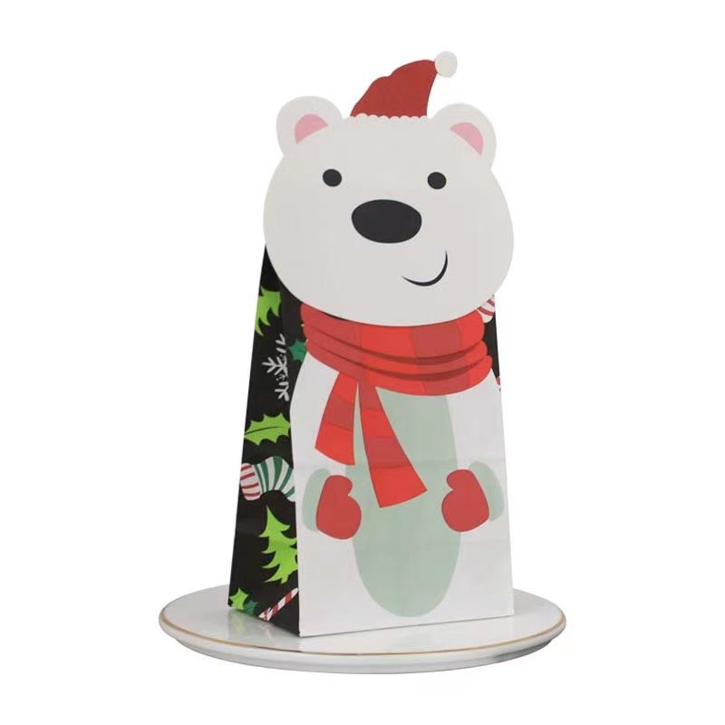сумки подарка бумаги Xmas 12*18*20.5cm
