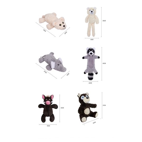 Washable волокно PP заполняя взаимодействующие игрушки собаки/игрушки любимца