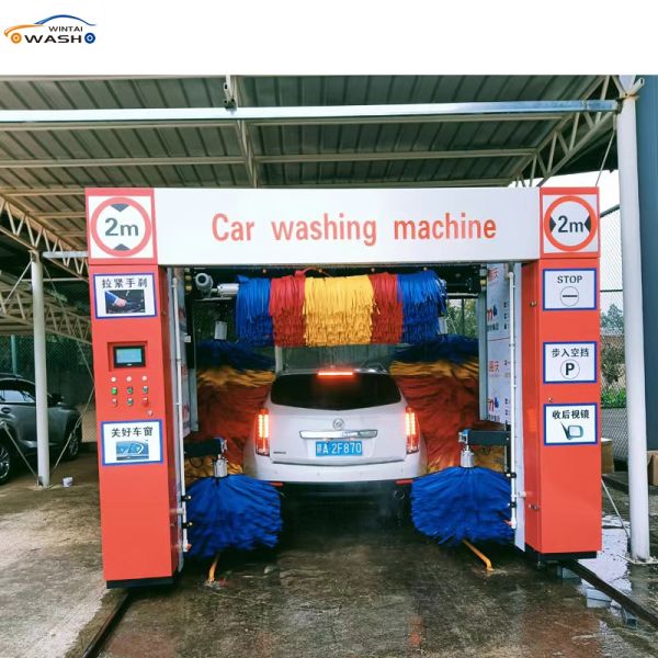 IP68 Waterproof Motor Reciprocating 5-Brush Car Washing Machine with -Chic Design