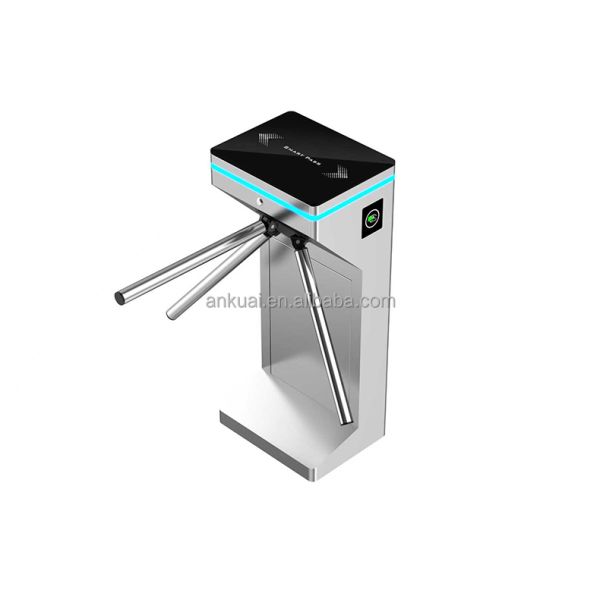 CE Approved High Security 304 Stainless Steel Face Recognition RFID Card Access Control System Tripod Turnstile for Office