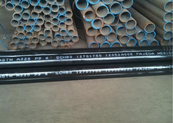 alloy steel ASTM A335 P9 seamless steel pipe for high temperature service