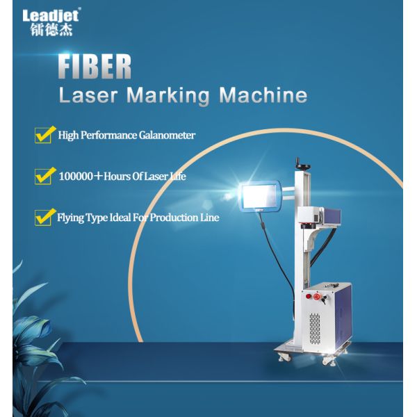 50W Stainless Steel Laser Marking Machine AC220V 60Hz ISO Certificate