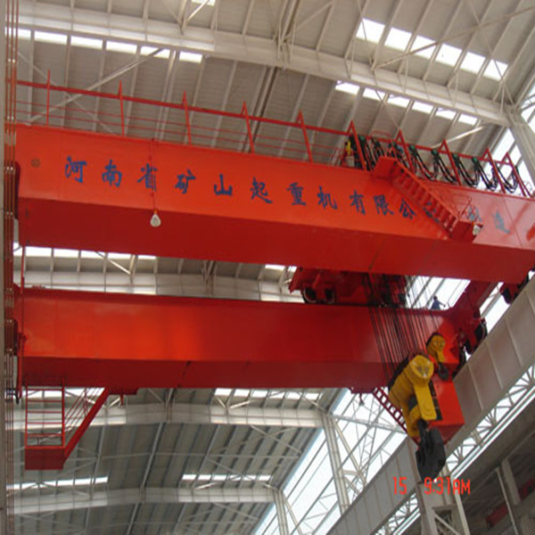 QD Double Girder Overhead Travelling Crane Span 10.5m Large Tonnage