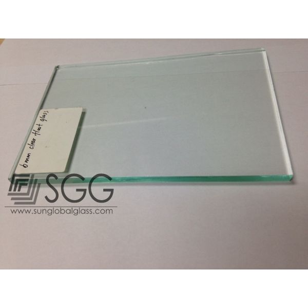 2mm~19mm thickness clear annealed glass