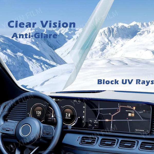 Sun Control Metallic Film Solar Car Window Tint UV Protection 5% 15% 30% 50% 70%
