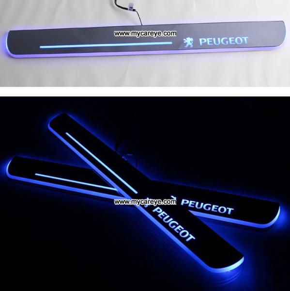 Peugeot 4008 car door Water proof pedal auto lights welcome light led