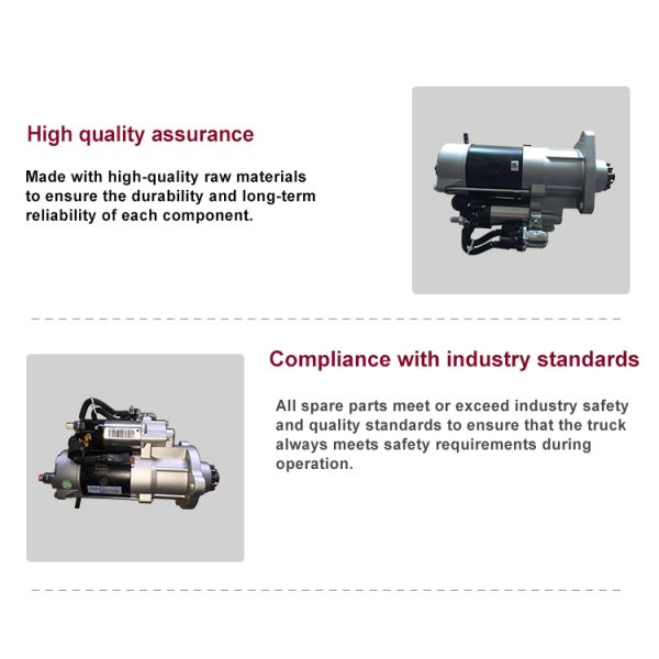 Starter Motor 4974389X 8200301 for Engine ISM11