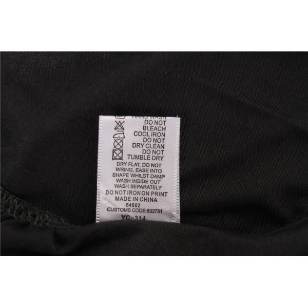 Black Fringed Ladies Longline Vest Tops 65% Polyester 35% Viscose