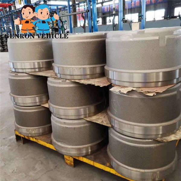 CHINA Hot Sale Custom Cast steel/Cast iron Forging Trailer Axle Brake Drum