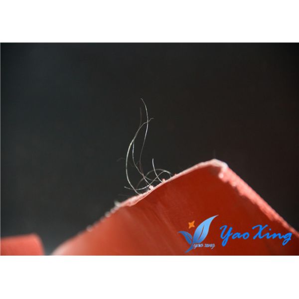 ткань стеклоткани ткани 1.3mm пропитанная силиконом покрытая силиконом со стальным проводом усиливает