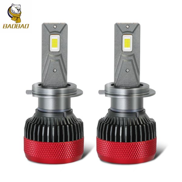 30W Metal High Power H1 H3 H7 H11 9005 H4 LED Headlight Bulb For Car