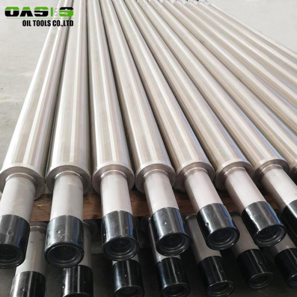 Gravel Packed Wedge Wire Cylinder , Welded Wedge Wire Filter For Water Well Drilling
