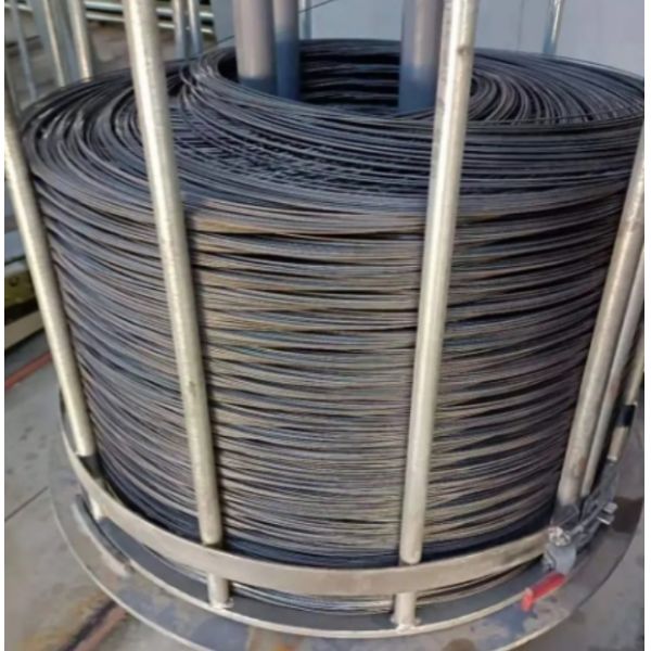 Струна для ногтей сырье SAE 1008 Черная прожектованная проволока 5,5 мм для изготовления ногтей