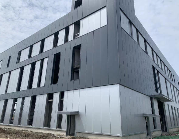 PU Edge Metal Rock Wool Sandwich Panel With Modern Design Fire & Water Resistant 10-Year Warranty For Cold Rooms Warehouse Use
